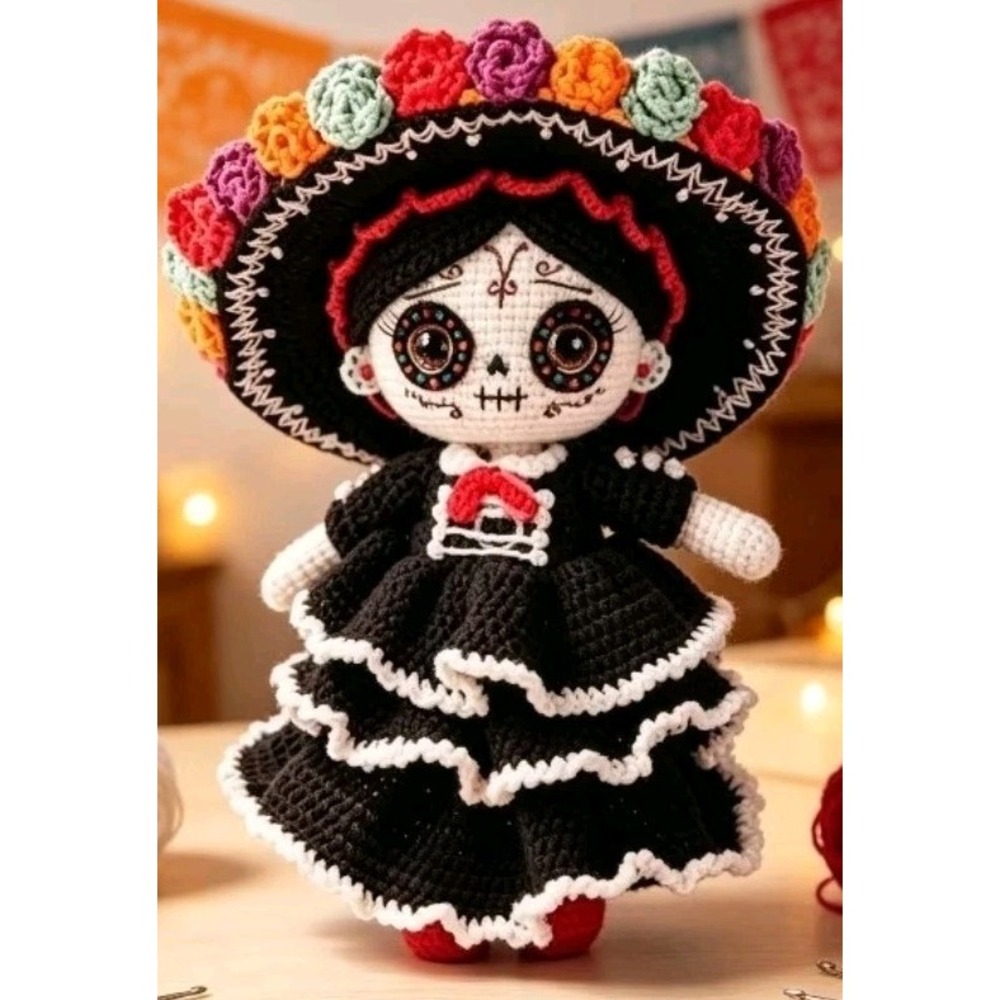 Katrina Day Of The Dead Beginner Crochet Kit